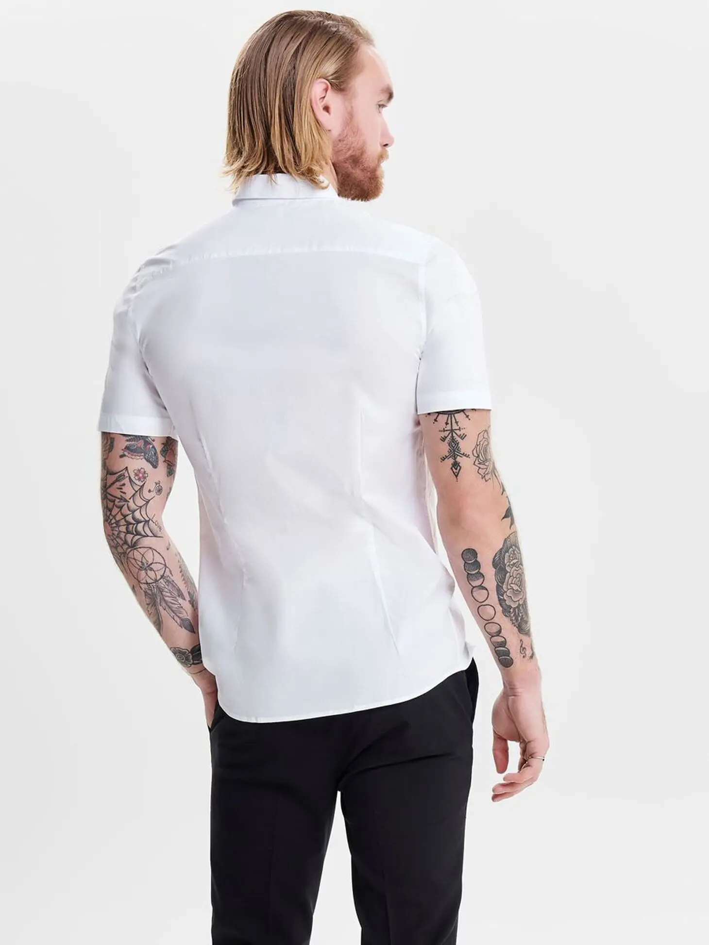 Рубашка Slim fit мужская