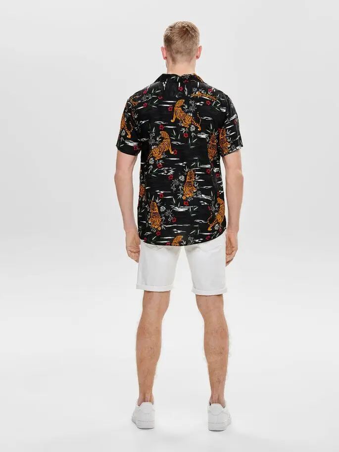 Рубашка regular fit мужская