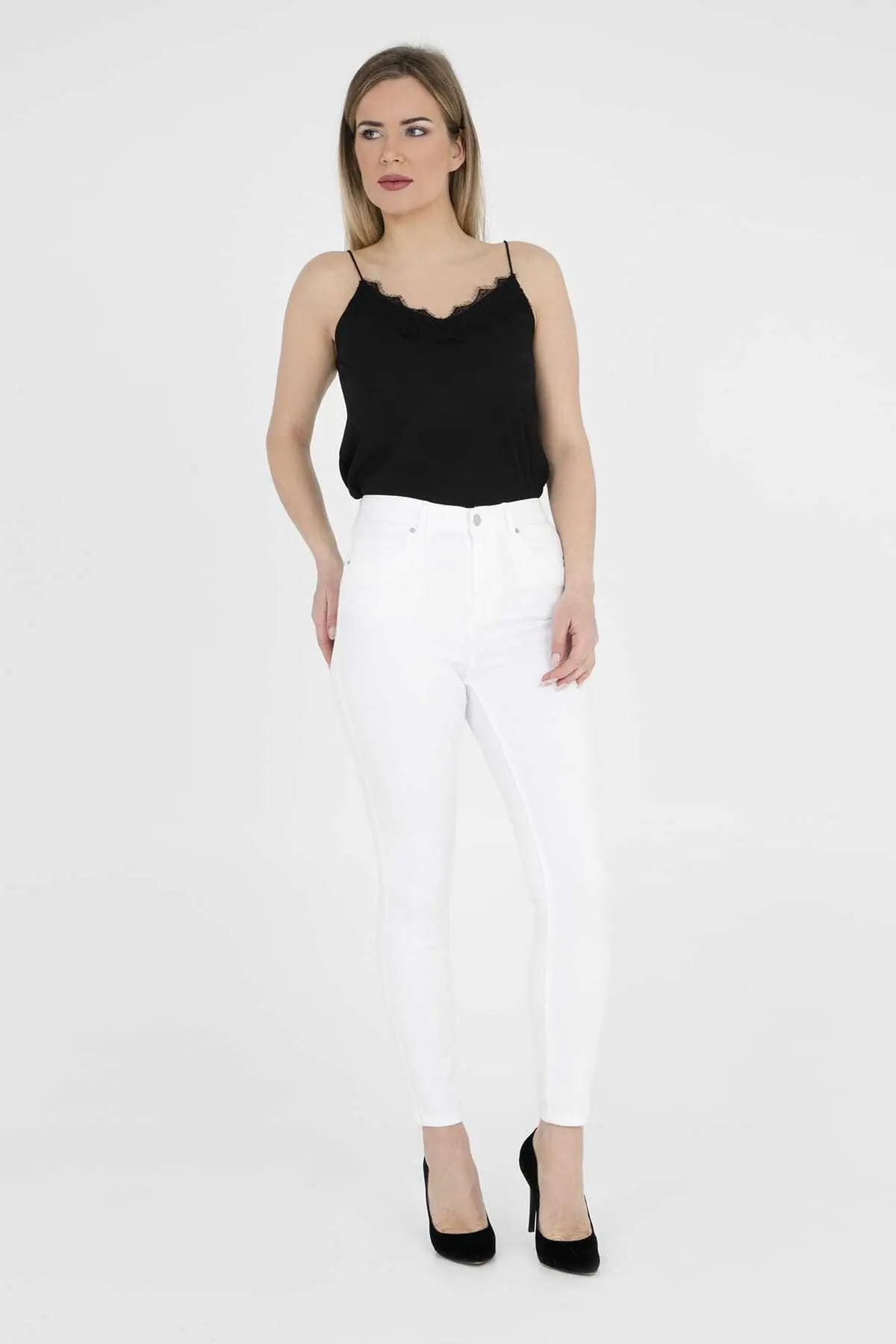 Джинсы skinny fit женские