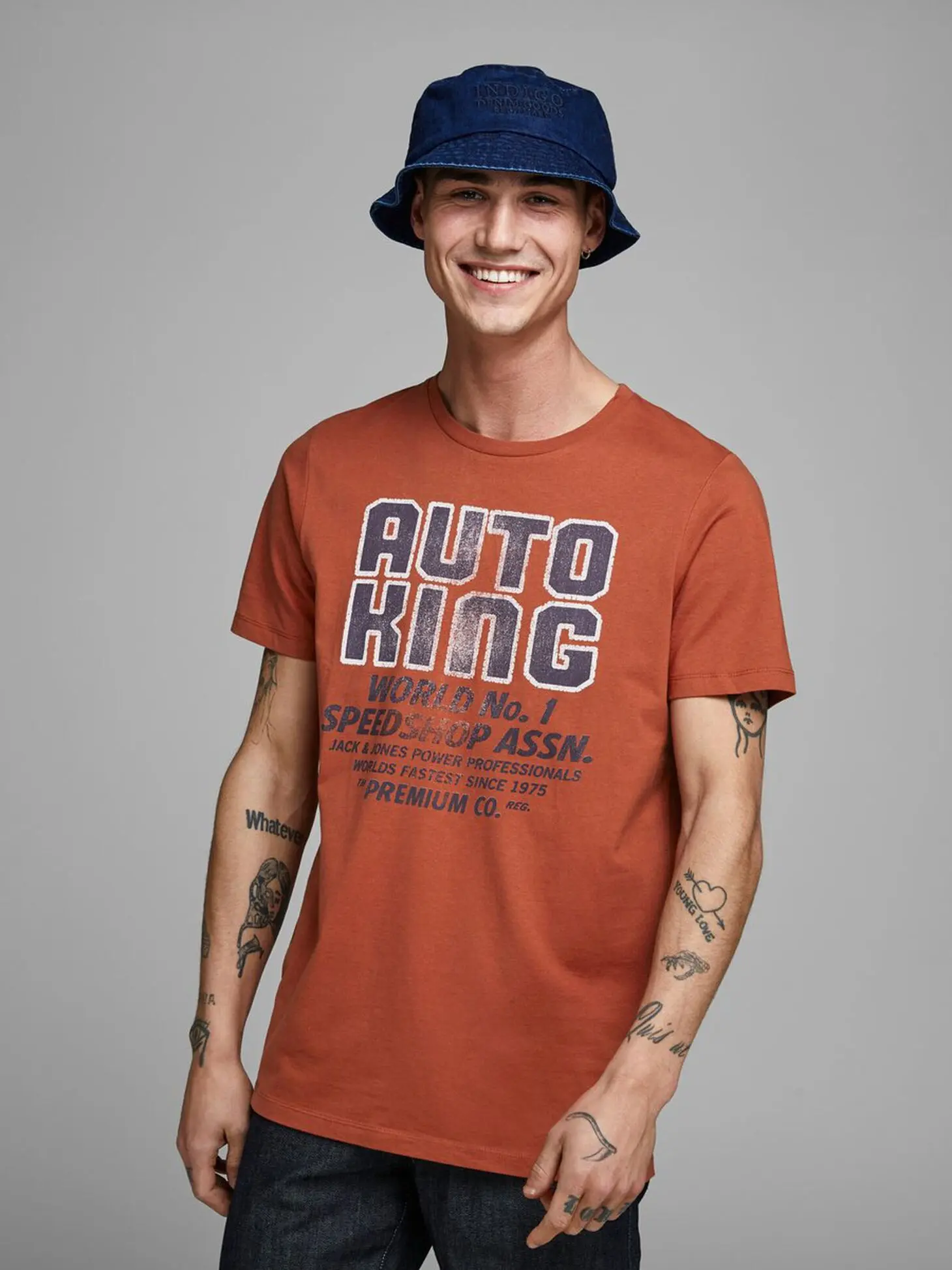 Футболка с принтом мужская