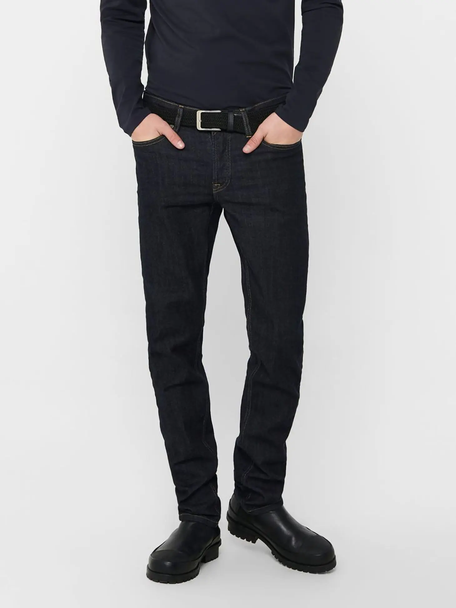 Джинсы slim fit мужские