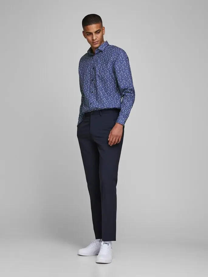 Рубашка Slim fit мужская