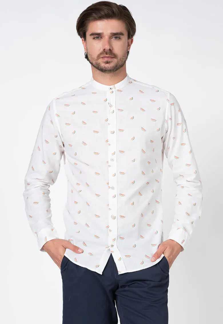 Рубашка Slim fit мужская