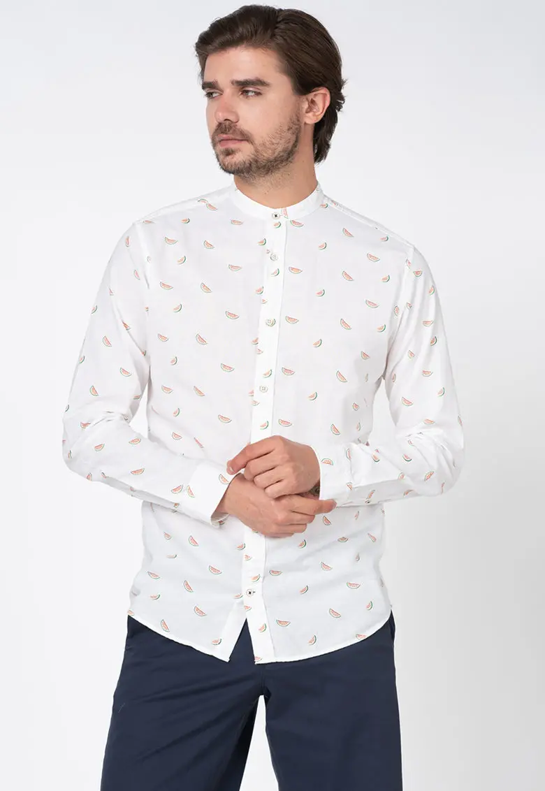 Рубашка Slim fit мужская