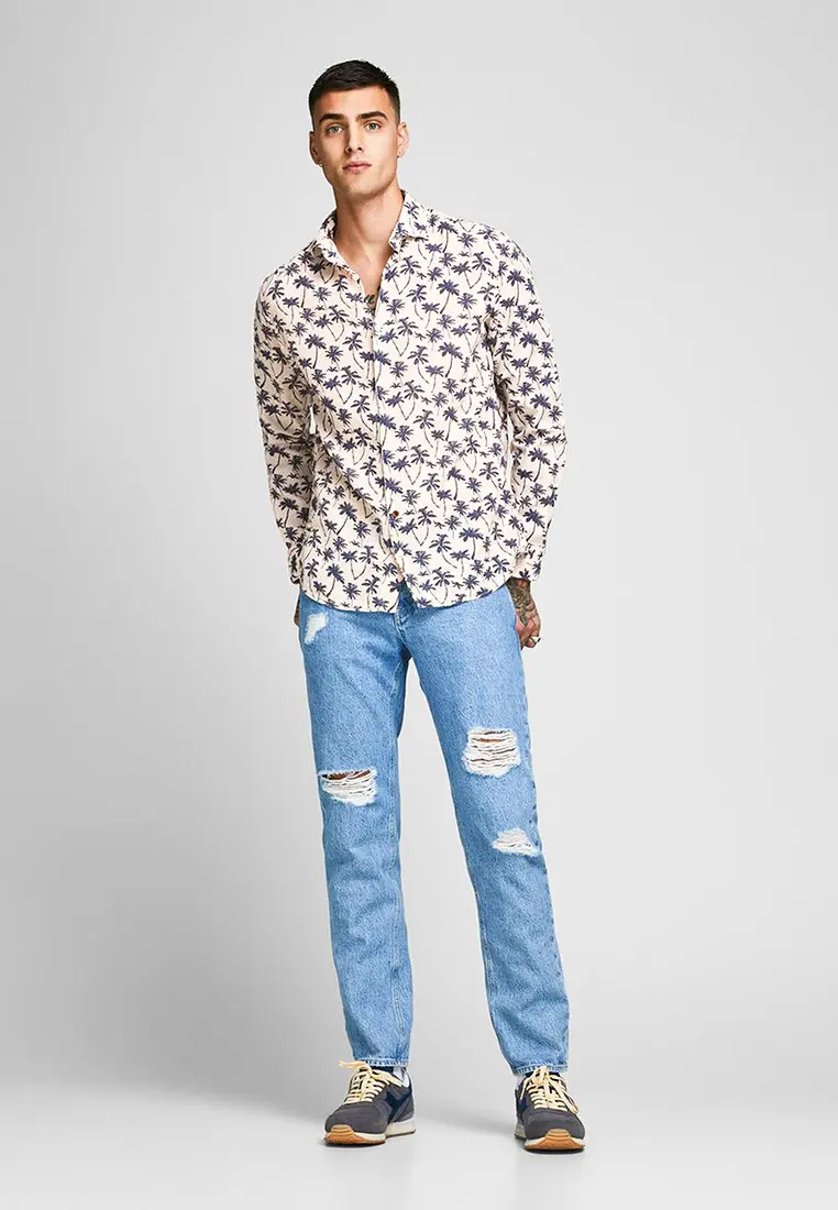 Рубашка Slim fit мужская