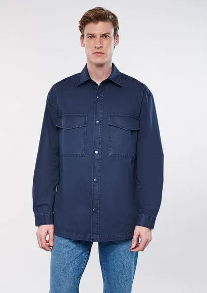 Рубашка прямая мужская