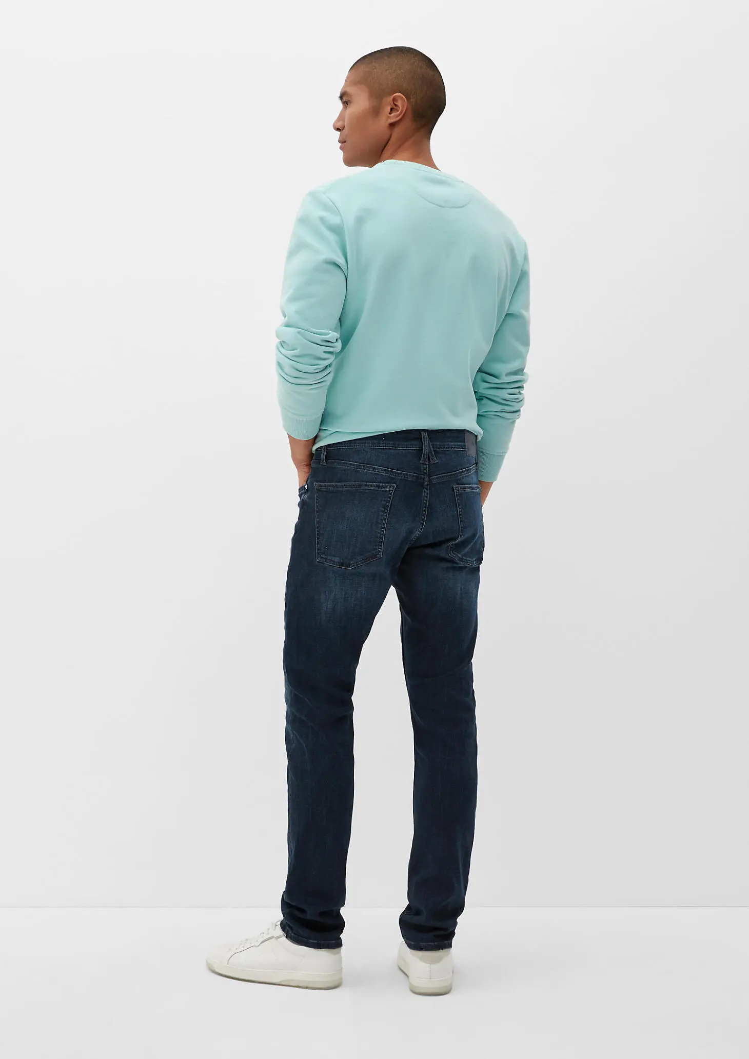 Джинсы зауженные мужские