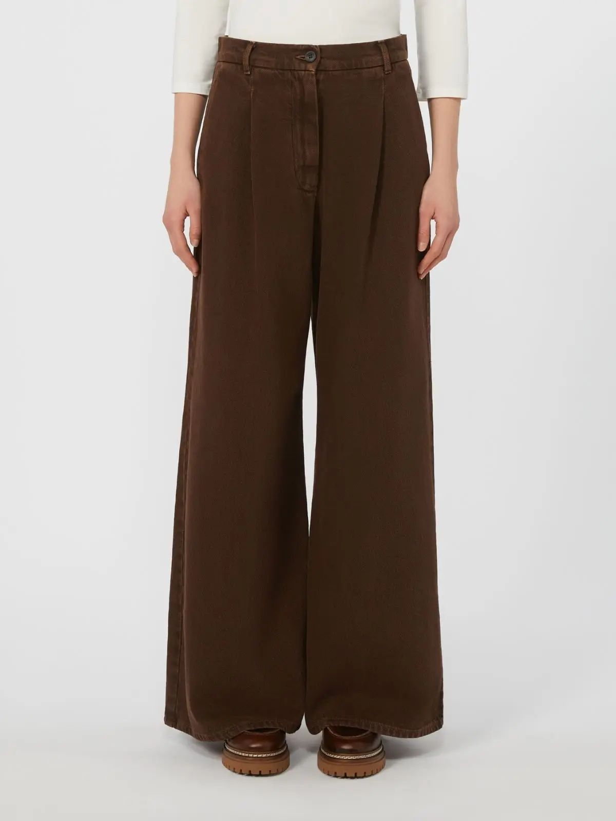 Брюки палаццо женские