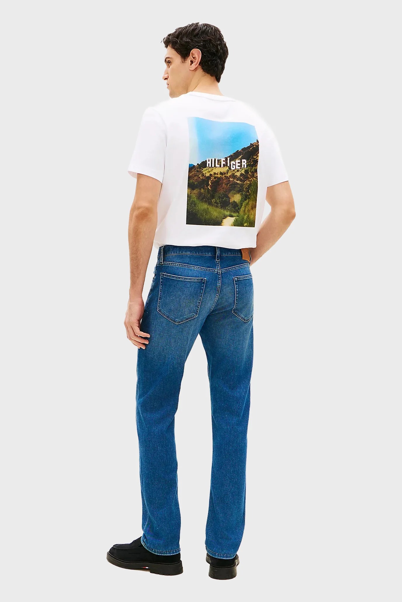 Джинсы прямые мужские