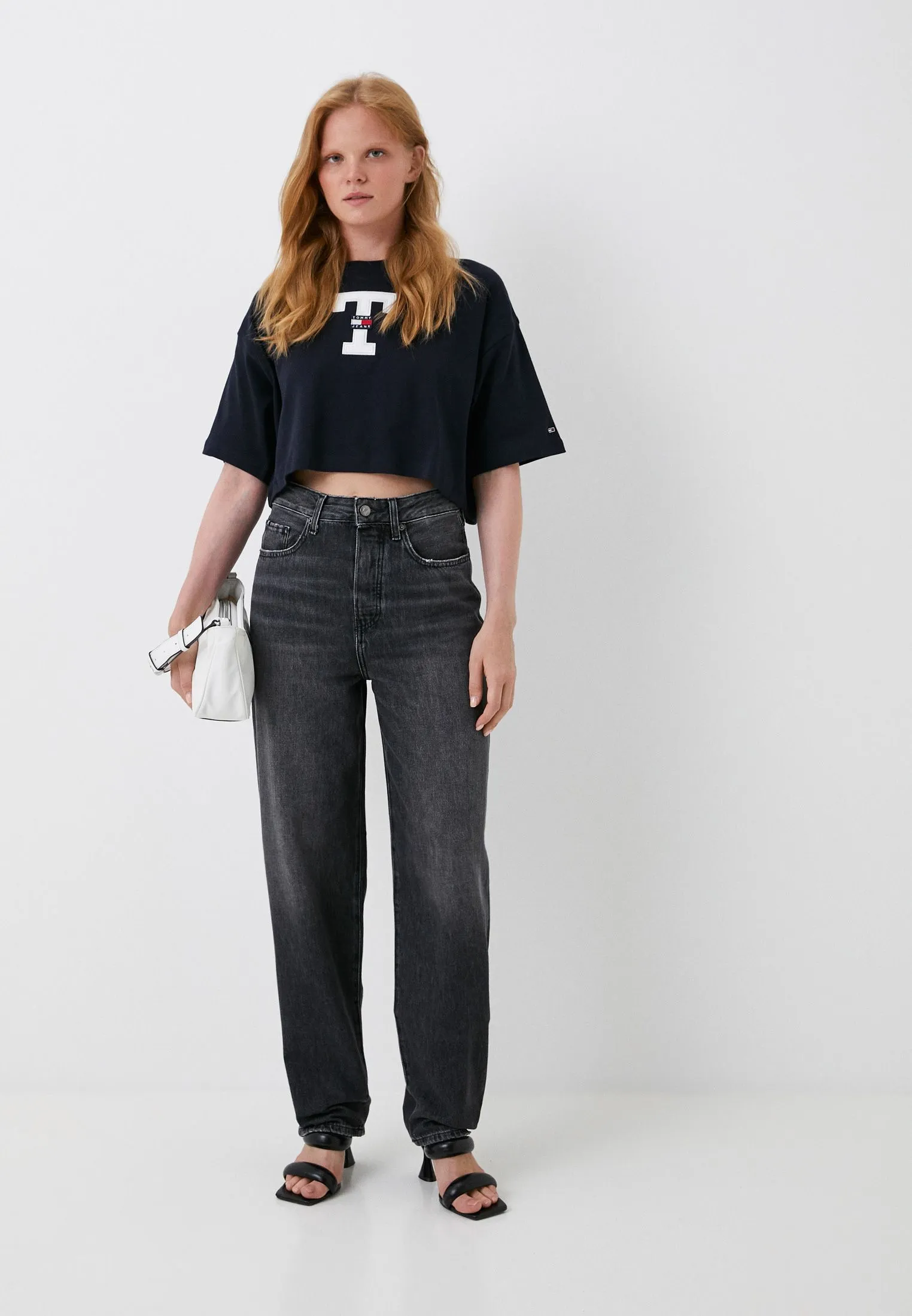 Женские брюки Tommy Jeans Side Stripe Pants